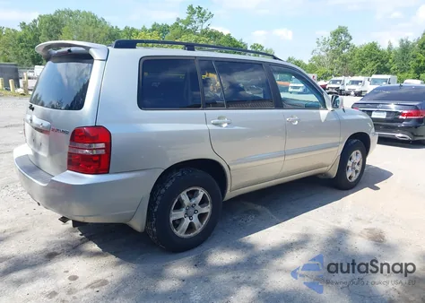 2003 Toyota Highlander V6 from USA, damaged, VIN JTEHF21A330153427